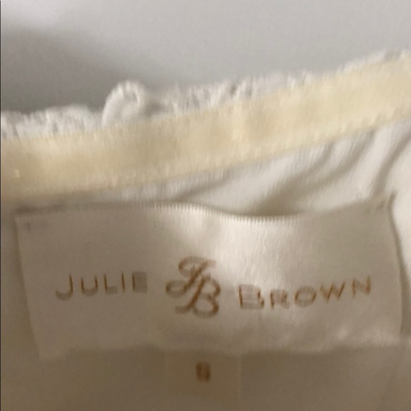 Julie Brown Mini White Dress - Picture 4 of 5